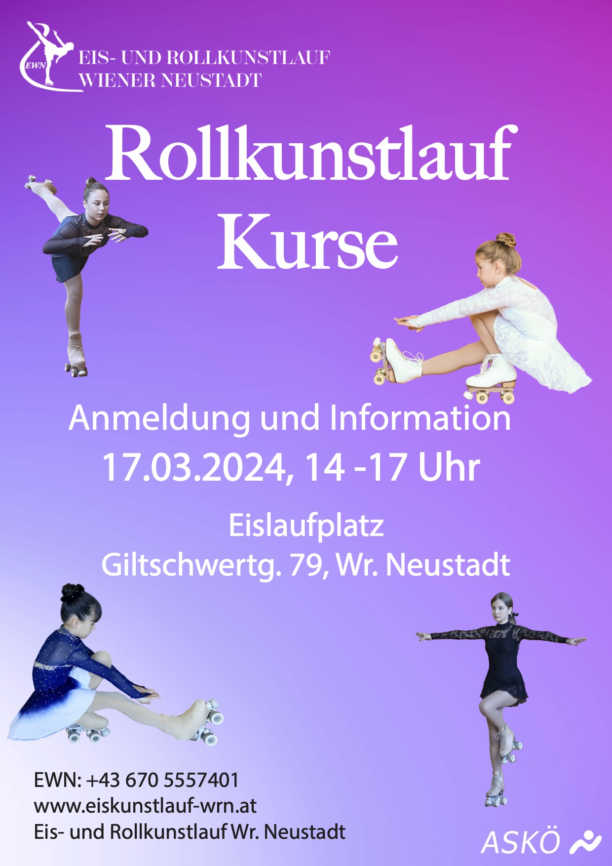 Rollkunstlauf Kurse