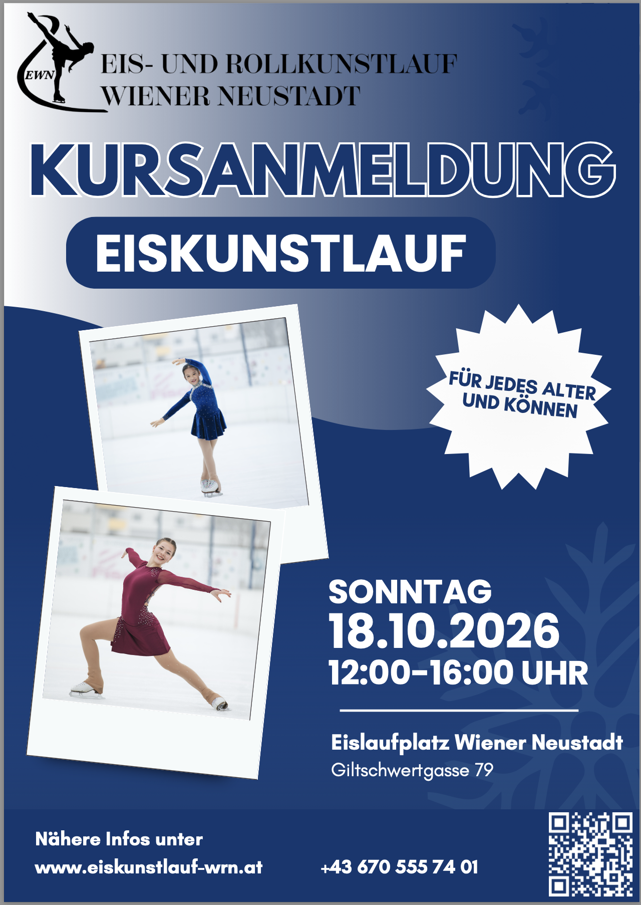 Kursanmeldung am 18.10.