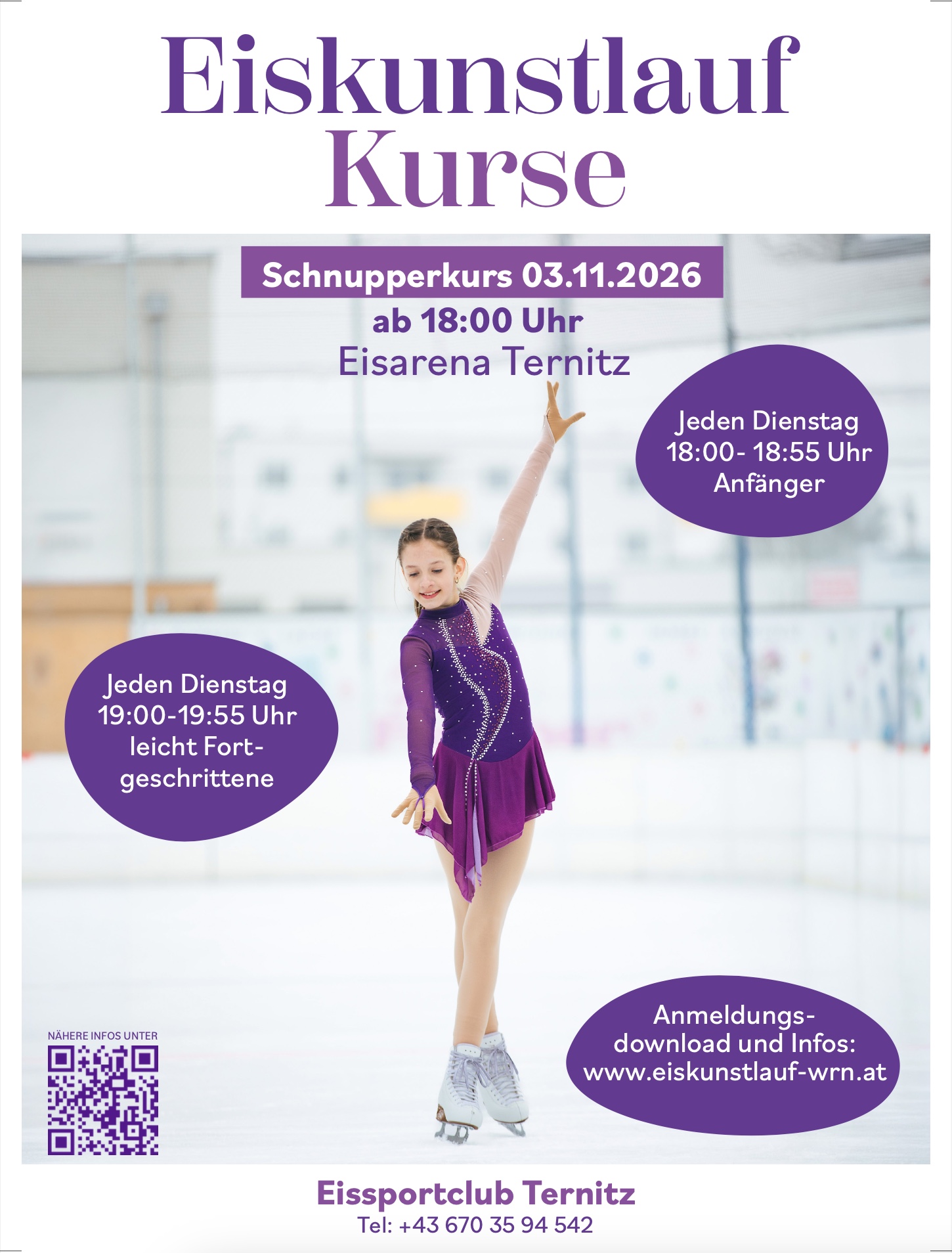 Eiskunstlauf in Ternitz – Start schon im November